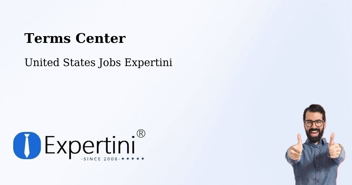 Terms of Service – Bannockburn - United States Jobs Expertini